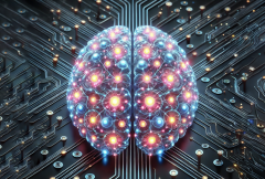 Researchers have discovered genetic hubs where DNA regions are brought together in three-dimensional space inside brain cancer cells called glioblastoma. This provides clues to how cancer-regulating circuitry allows cancer genes to communicate and work together. Credit: Apostolou Lab