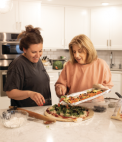 Cheryl Bonder and daughter